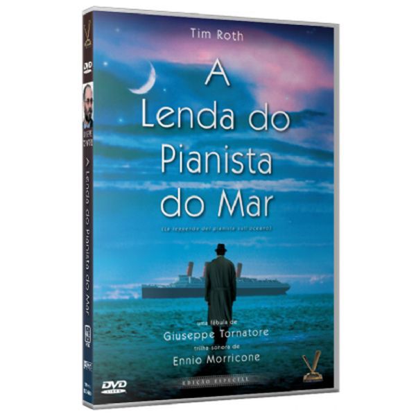 Dvd A Lenda Do Pianista Do Mar - Tim Roth