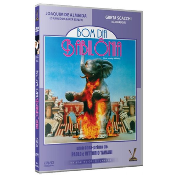DVD Bom dia Babilônia - Paolo e Vittorio Taviani