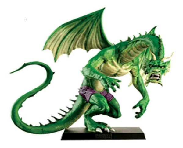 Boneco Marvel Fin Fang Foom ED 818 Eaglemoss