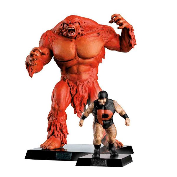 Boneco Marvel SASQUATCH E PIGMEU ED 24 Eaglemoss