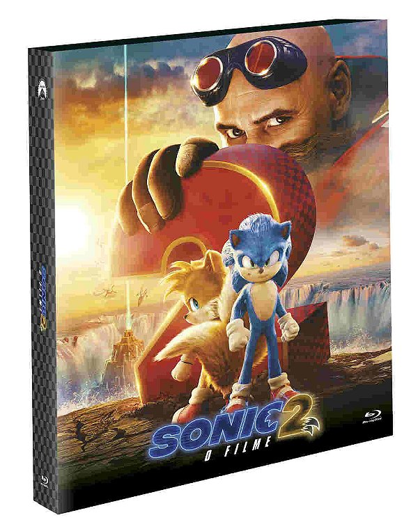 Blu-Ray (LUVA) Sonic 2 O Filme