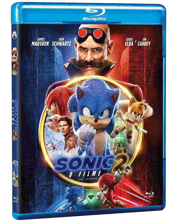Blu-Ray Sonic 2 O Filme