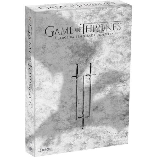 DVD - Game Of Thrones 3ª Temporada (5 discos)