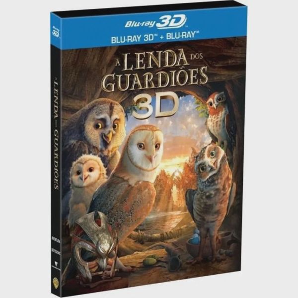 Blu-Ray + Blu-Ray 3D - A Lenda Dos Guardiões