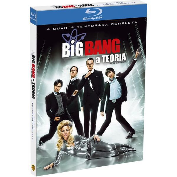 Blu-ray Big Bang A Teoria 4ª Temp