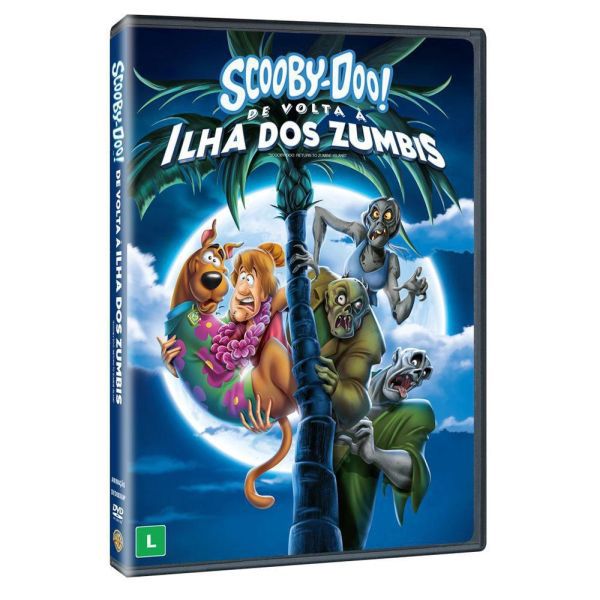 DVD Scooby-Doo! De Volta à Ilha dos Zumbis