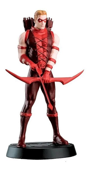Boneco DC Comic ARQUEIRO VERMELHO ED 62 Eaglemoss