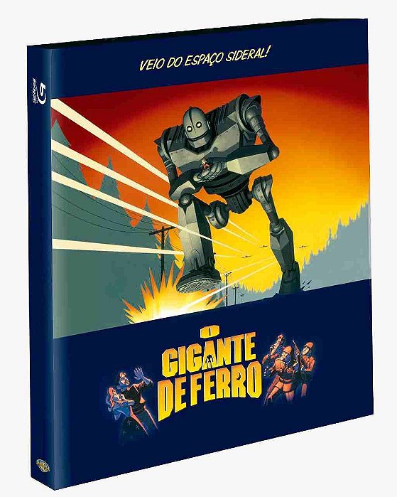 Blu-Ray + DVD (Luva 5 Super Cards) O Gigante De Ferro