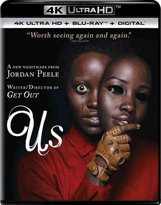 Blu-Ray 4k + Blu-Ray Nós - Us - Jordan Peele