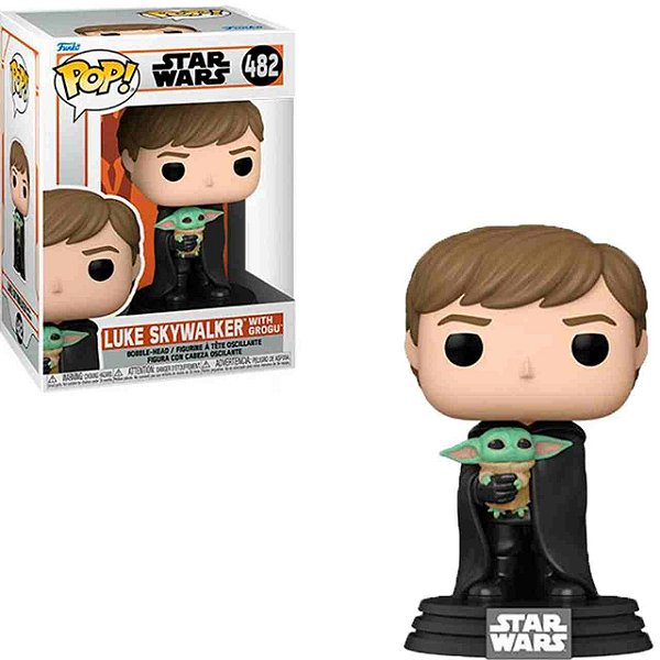 Funko POP! Star Wars The Mandalorian Luke With Grogu 482