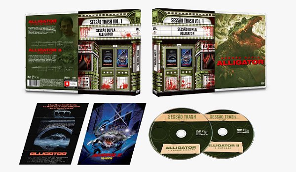 DVD Sessão Trash Vol 1 - Coleção Alligator