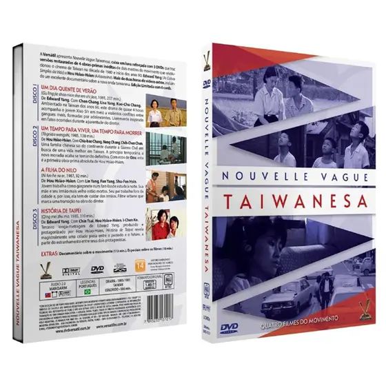 DVD TRIPLO Nouvelle Vague Taiwanesa