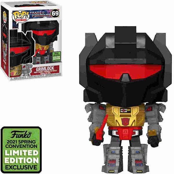 Funko Pop! Transformers Exclusive ECCC 2021 Grimlock 69