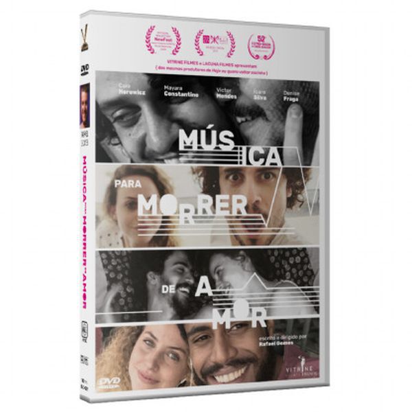 DVD Música Para Morrer de Amor