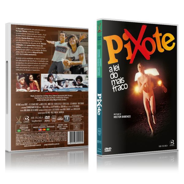 DVD Pixote A Lei do Mais Fraco - Hector Babenco