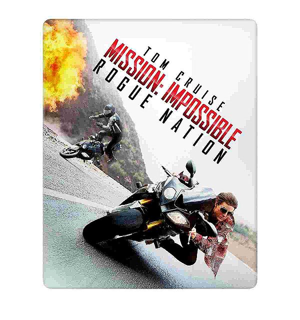 Steelbook Blu-ray + DVD Missão Impossível Nação Secreta