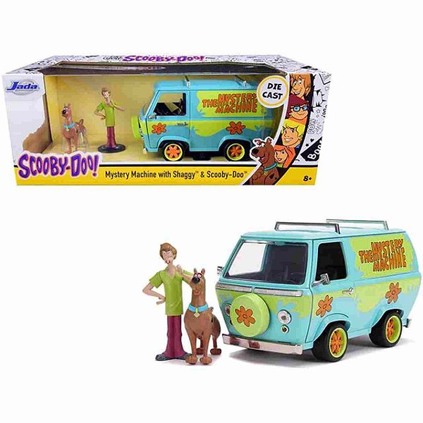 Van Mystery Machine Scooby Doo e Salsicha 1/24 Jada Toys
