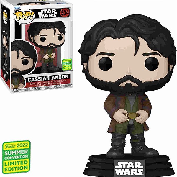 Funko Pop! Star Wars Exclusive Cassian Andor 534 (SDCC 2022)