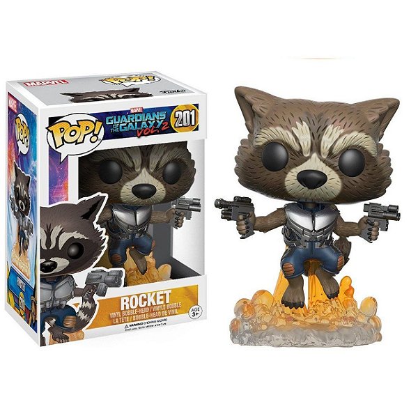 Funko POP! Marvel Guardians Of The Galaxy 2 Rocket 201