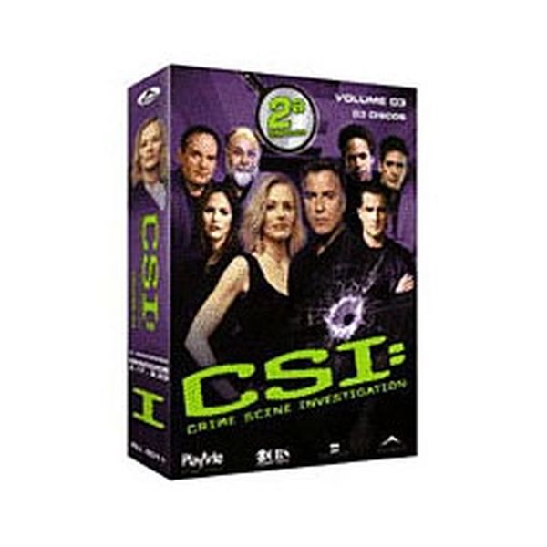 DVD BOX CSI 2ª Temporada Vol 3
