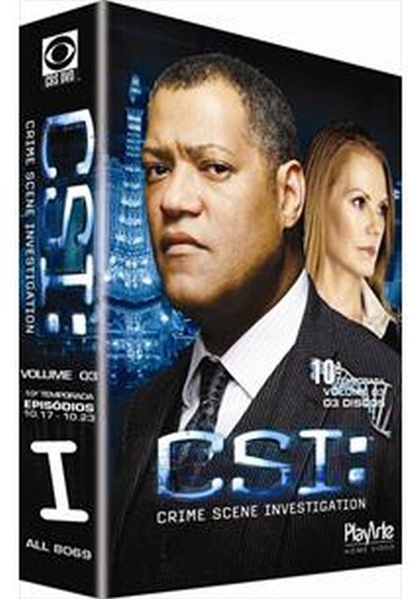 DVD BOX CSI 10ª Temporada Vol 3