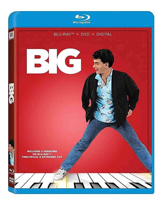 Blu-Ray + DVD Big Quero Ser Grande