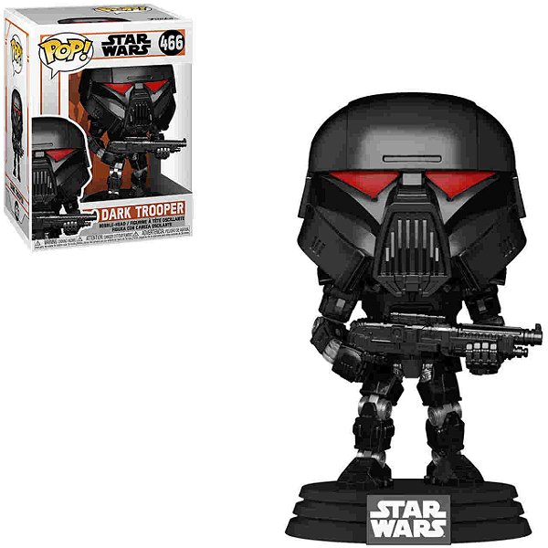 Funko Pop! Star Wars Mandalorian Dark Trooper 466