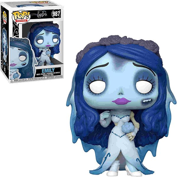 Funko Pop! Movies Noiva Cadaver Corpse Bride Emily 987