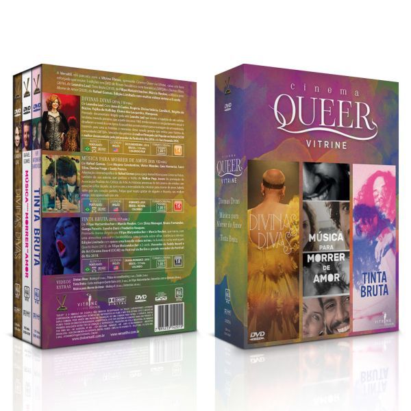 DVD Cinema Queer Vitrine - 3 Filmes