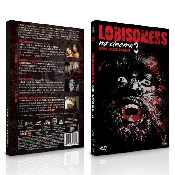 DVD Lobisomens No Cinema Vol 3