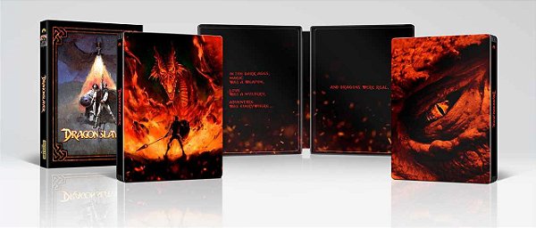 Steelbook 4K UHD DragonSlayer O Dragão e o Feiticeiro (SEM PT)