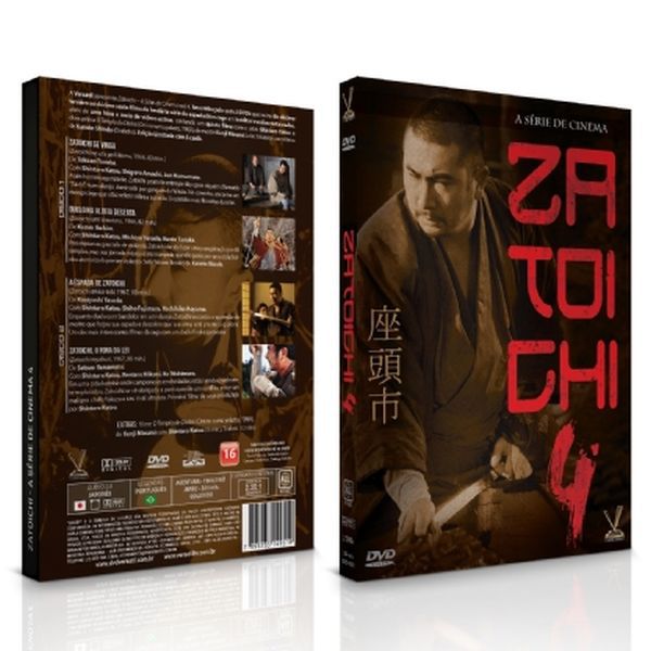 DVD Zatoichi - A Série de Cinema Vol 4
