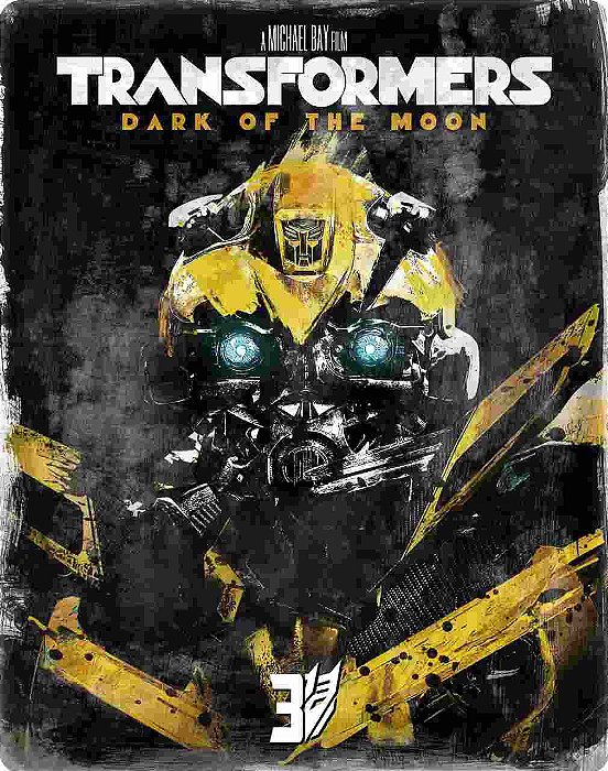 Steelbook Blu-ray Transformers O Lado Oculto da Lua
