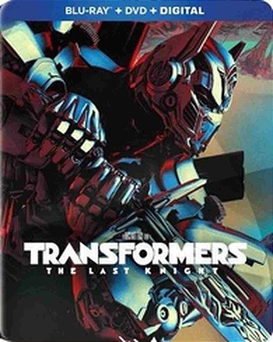 Steelbook Blu-ray Transformers O Ultimo Cavaleiro