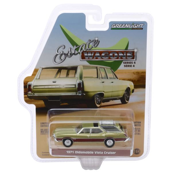 CARRO GREENLIGHT OLDSMOBILE VISTA CRUISER 1971 -1/64