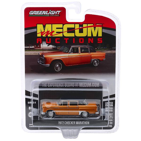 CARRO GREENLIGHT MECUM AUCTIONS-CHECKER MARATHON 1972 - 1/64