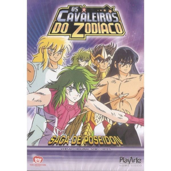 DVD OS CAVALEIROS DO ZODÍACO VOL.21 SAGA DE POSEIDON