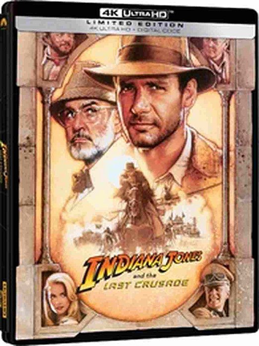 Steelbook 4K UHD Indiana Jones e a Última Cruzada (SEM PT)
