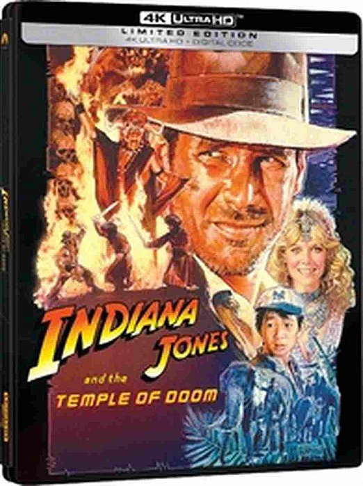 Steelbook 4K UHD Indiana Jones Templo da Perdição (SEM PT)