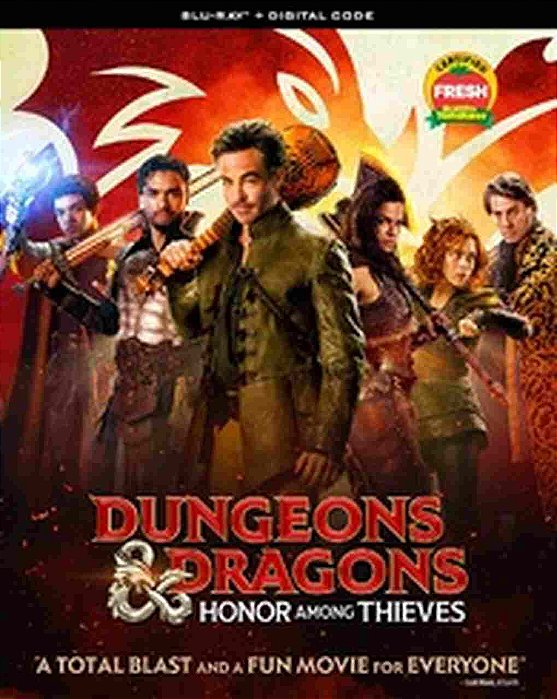 Blu-ray Dungeons & Dragons: Honra Entre Rebeldes