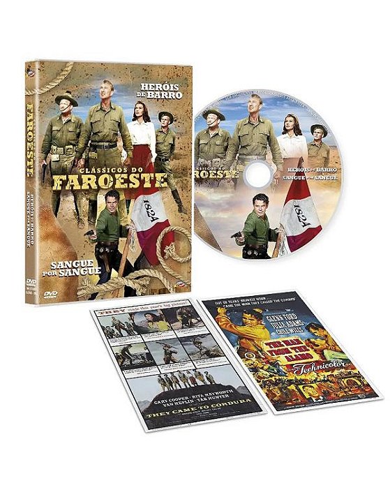 DVD Clássicos do faroeste (2 filmes)