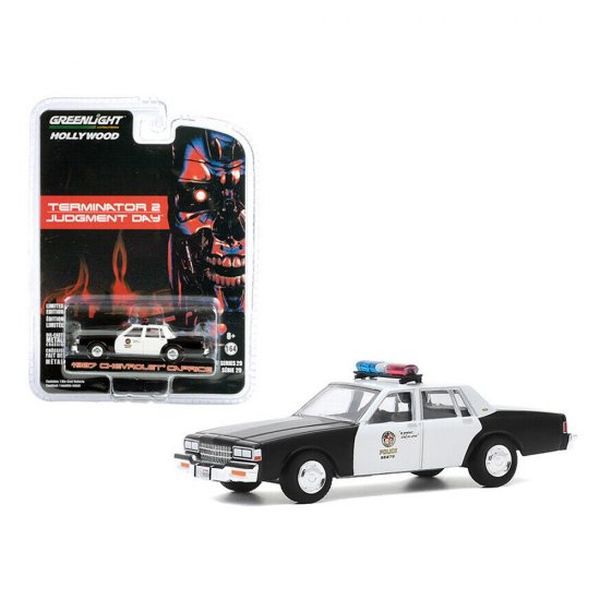 Chevrolet Caprice Police 1987 Exterminador Do Futuro 2 - 1/64 Greenlight
