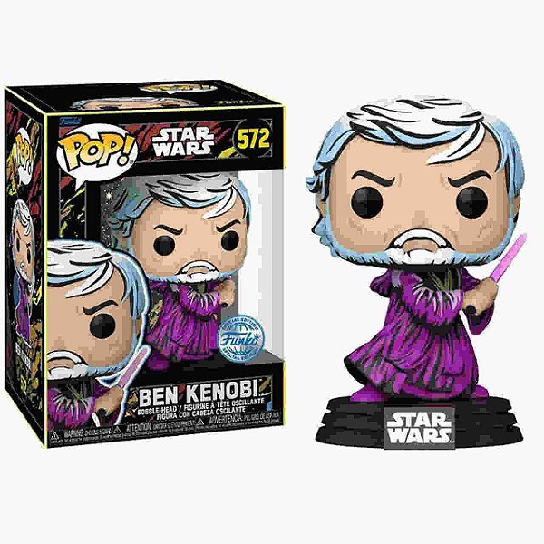 Funko Pop! Star Wars Retro Series Ben Kenobi 572