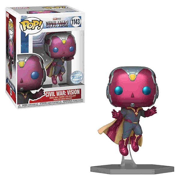 Funko Pop! Marvel Captain America: Civil War Vision 1143