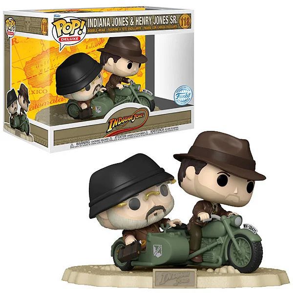 Funko Pop! Deluxe Indiana Jones & Henry Jones Sr 118