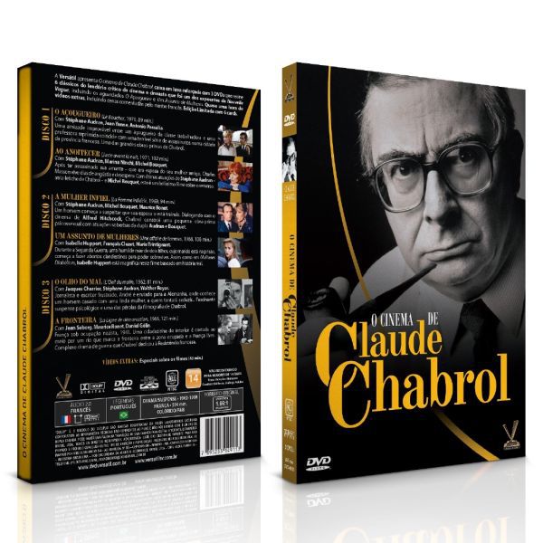 DVD O Cinema de Claude Chabrol