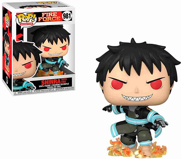 Funko Pop! Animation Fire Force Shinra With Fire 981