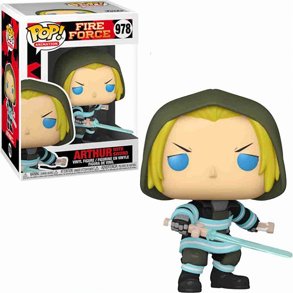 Funko Pop! Animation Fire Force Arthur With Sword 978
