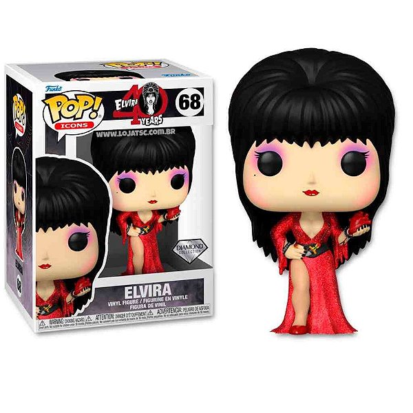 Funko Pop! Icons 40 Years Elvira 68