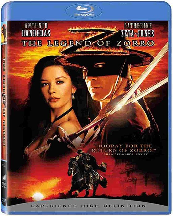 Blu-ray A Lenda do Zorro